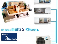 Cơ điện lạnh Ánh Sao - Chuyên cung cấp & lắp đặt máy lạnh Multi cho căn hộ dân dụng 