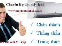 Dịch vụ lắp máy lạnh quận 1 uy tín - chuyên nghiệp - giá rẻ.