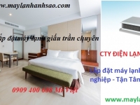 NHẬN GIA CÔNG - THI CÔNG ỐNG GIÓ - LẮP ĐẶT MÁY LẠNH GIẤU TRẦN DAIKIN 2 NGỰA THẨM MỸ