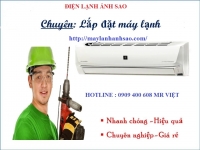 Dịch vụ lắp máy lạnh quận 5 uy tín - chuyên nghiệp - giá rẻ.
