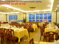 Lắp đặt máy lạnh âm trần cho nhà hàng tiệc cưới
