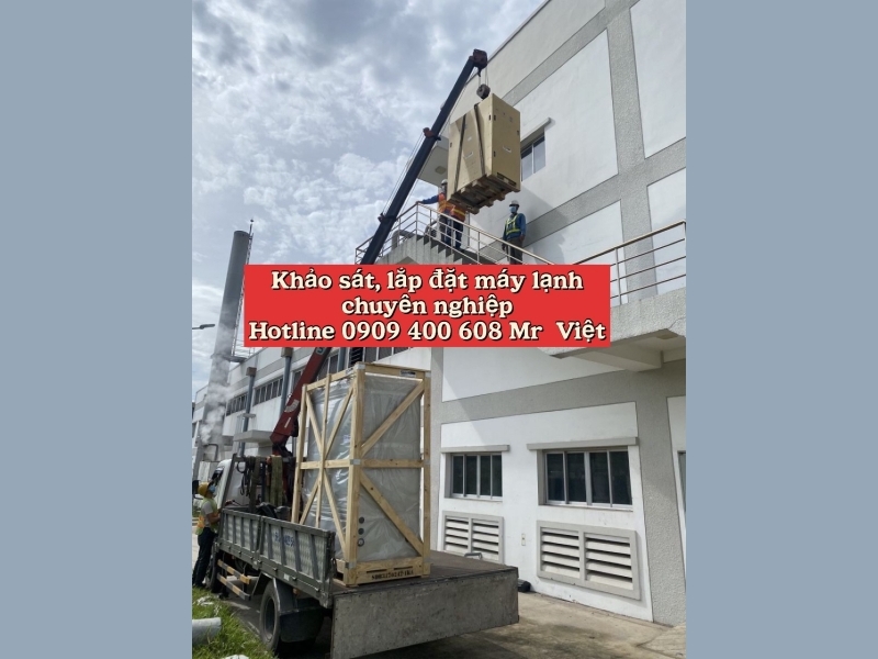 Khảo sát thi công máy lạnh cho nhà xưởng chuyên nghiệp