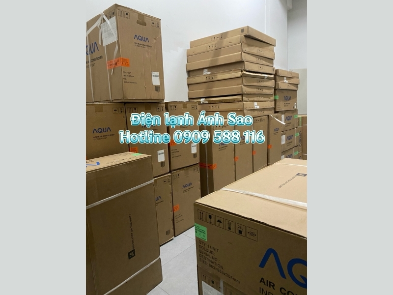 Đại lý bán sỉ và thi công trọn gói máy lạnh âm trần AQUA