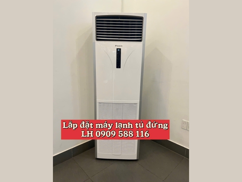 Thi công lắp đặt trọn gói máy lạnh tủ đứng FVC-AV1V chính hãng giá rẻ