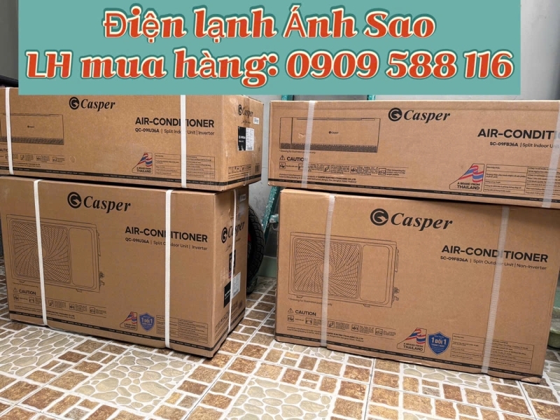 Cung cấp - Lắp đặt máy lạnh Casper nhanh chóng giá rẻ tại Gò Vấp
