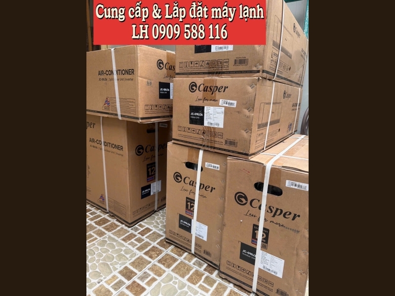 Đơn vị bán và lắp đặt máy lạnh Casper giá rẻ quận Gò Vấp