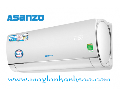 Máy lạnh treo tường Asanzo K12N66 Inverter Gas R410a