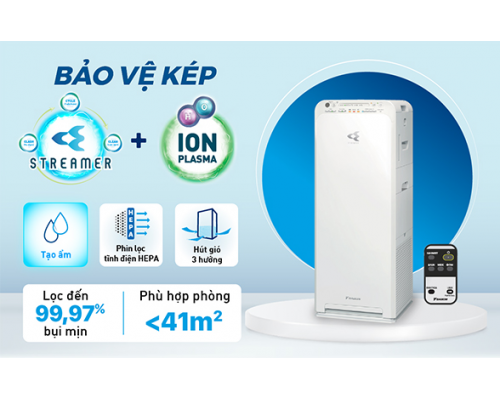 Máy lọc không khí tạo ẩm Daikin MCK55TVM6